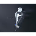 Separatory Funnel Squib Pear Shape with Ground-in Glass Stopper/PTFE Stopper